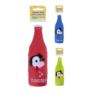 Squeaky Beer Bottle Dog Toy Squeaky Beer Bottle Dog Toy