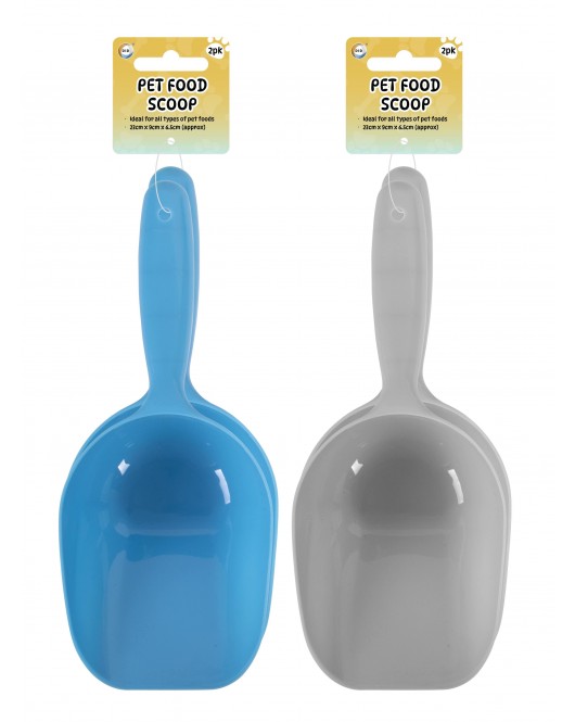 2Pk Pet Food Scoop