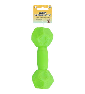 Squeaky Dumbbell Dog Toy