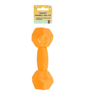 Squeaky Dumbbell Dog Toy