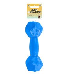 Squeaky Dumbbell Dog Toy