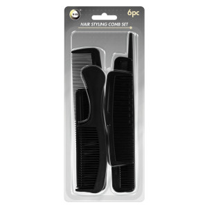 6pc Hair Styling Comb Set 6pc Hair Styling Comb Set