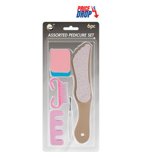 6pc Assorted Pedicure Set 6pc Assorted Pedicure Set