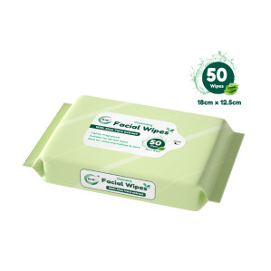50Pk Cleansing Facial Wipes 50Pk Cleansing Facial Wipes