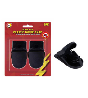 2Pk Heavy Duty Plastic Mouse Trap 2Pk Heavy Duty Plastic Mouse Trap