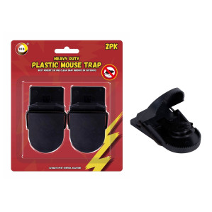 2Pk Heavy Duty Plastic Mouse Trap 2Pk Heavy Duty Plastic Mouse Trap