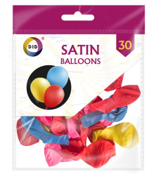 30pc Satin Balloons