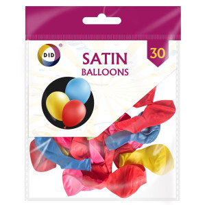 30pc Satin Balloons 30pc Satin Balloons
