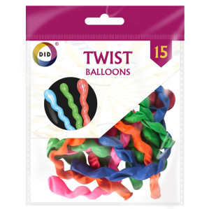 15pc Twist Balloons 15pc Twist Balloons
