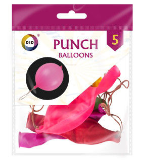 5pc Punch Balloons 5pc Punch Balloons