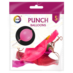 5pc Punch Balloons 5pc Punch Balloons