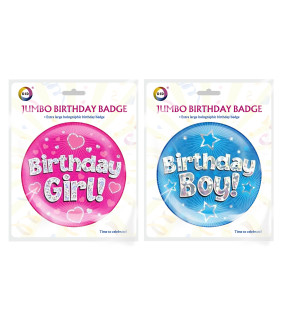 Jumbo Birthday Badge Jumbo Birthday Badge