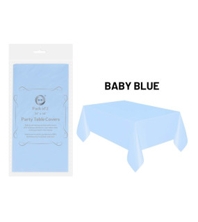 2pc 54" x 54" Table Covers - Assrt Colours 2pc 54" x 54" Table Covers - Assrt Colours