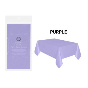 2pc 54" x 54" Table Covers - Assrt Colours