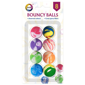 8pc Bouncy Balls