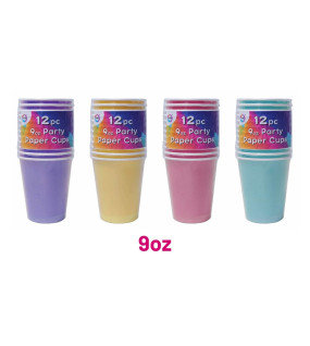 12pc 9oz Party Paper Cups 12pc 9oz Party Paper Cups