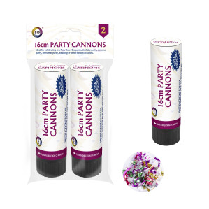 2pc 16cm Party Cannons
