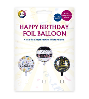 Happy Birthday Foil Balloon Happy Birthday Foil Balloon