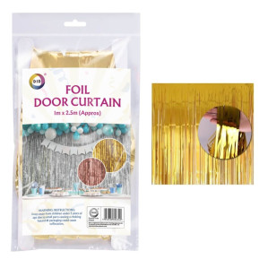 Foil Door Curtain - 1m x 2.5M Foil Door Curtain - 1m x 2.5M
