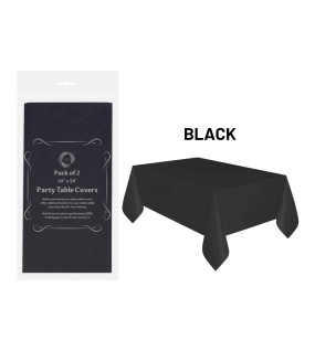 2pc 54” x 54” Table Covers - Assrt Colours