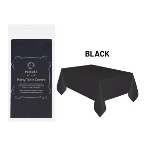 2pc 54” x 54” Table Covers - Assrt Colours