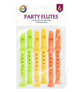 6pc Party Flutes 6pc Party Flutes
