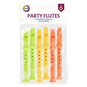 6pc Party Flutes 6pc Party Flutes