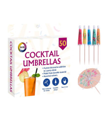 50Pk Cocktail Umbrellas