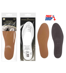 2Pairs Synthetic Leather Insoles