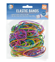 250pc Elastic Bands