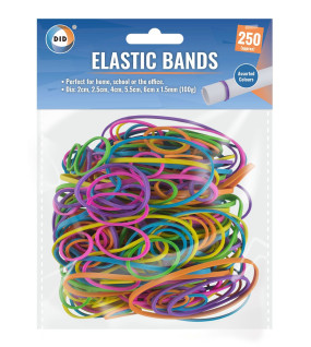 250pc Elastic Bands 250pc Elastic Bands