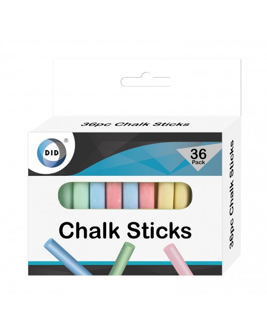 36pc Chalk Sticks