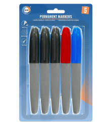 5Pk Permanent Markers