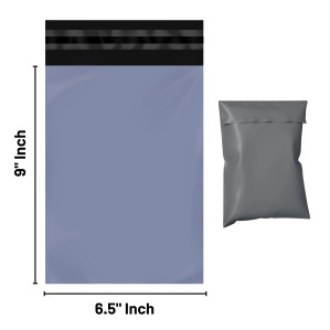 100 x 6.5" x 9" Grey Recycled Mail Bags 100 x 6.5" x 9" Grey Recycled Mail Bags