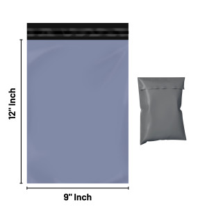 100 x 9" x 12" Grey Recycled Mail Bags 100 x 9" x 12" Grey Recycled Mail Bags