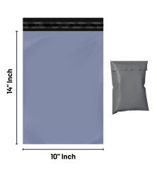 100 x 10" x 14" Grey Recycled Mail Bags