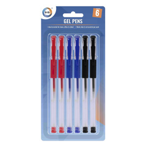 6pc Gel Pens