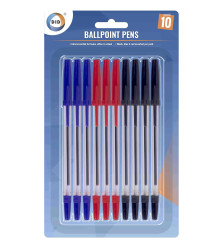10Pk Ballpoint Pens