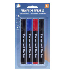 4Pk Permanent Markers