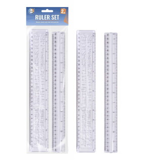 2pc Ruler Set 2pc Ruler Set