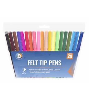 20Pk Felt Tip Pens 20Pk Felt Tip Pens
