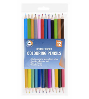 12Pk Double Ended Colouring Pencils 12Pk Double Ended Colouring Pencils