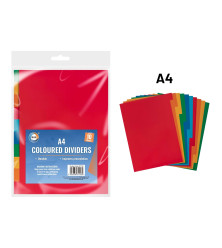 A4 Coloured Dividers