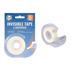 50m x 18mm Invisible Tape &amp; Dispenser