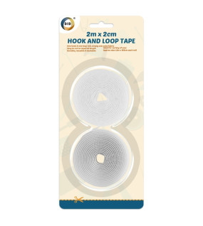 2m x 2cm Hook and Loop Tape