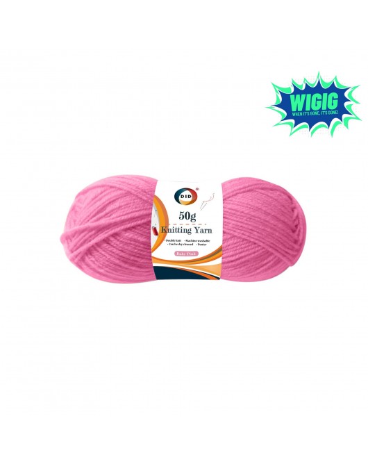 50g Knitting Yarn-Baby Pink