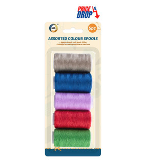 5pc Assorted Colour Spools 5pc Assorted Colour Spools