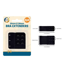 2Pk 32mm & 56mm Bra Extenders