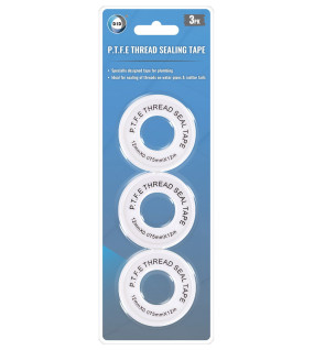 3pc P.T.F.E Thread Sealing Tape 3pc P.T.F.E Thread Sealing Tape