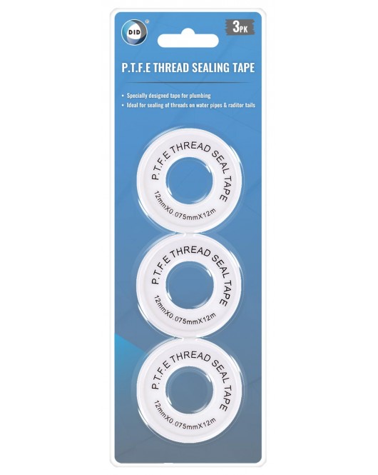 3pc P.T.F.E Thread Sealing Tape